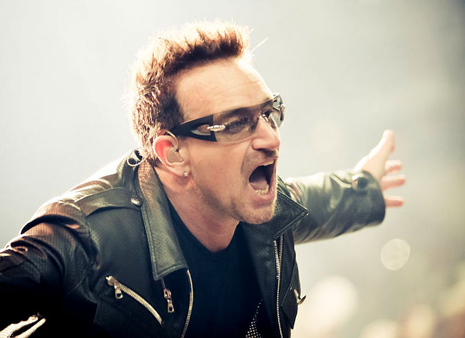 Bono with sunglasses